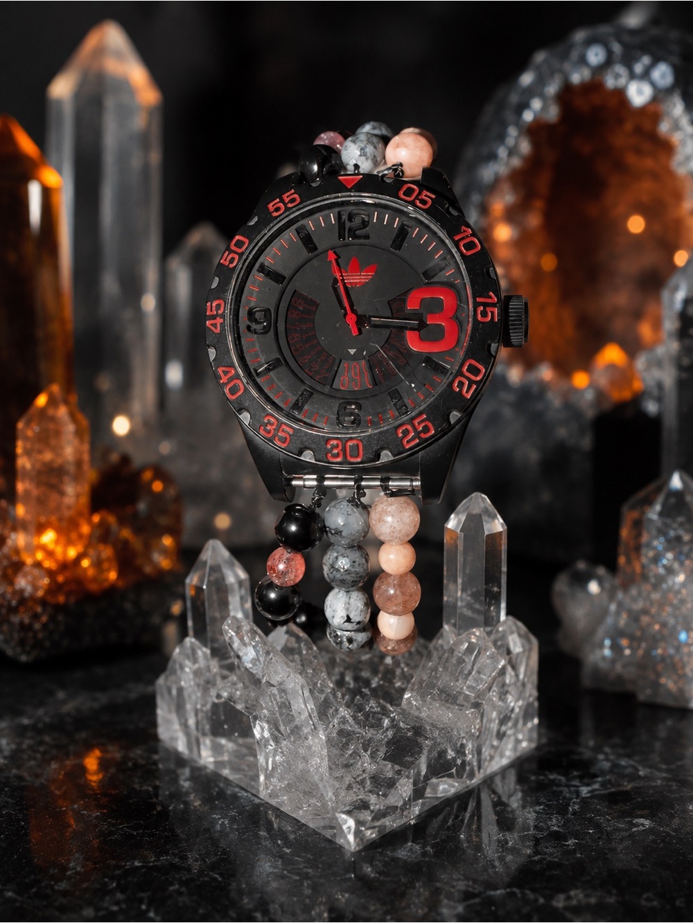 Adidas Crystal Banded Watch - Picture 1 of 2